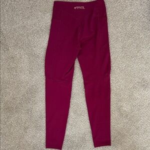 Raspberry Running Leggings